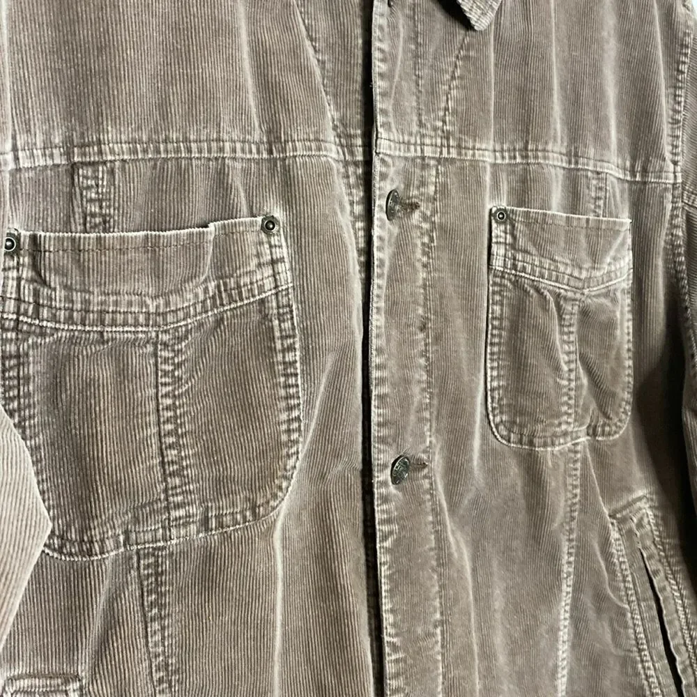 THE TERRITORY AHEAD Men’s 100% Cotton Corduroy Jacket Size L